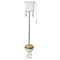 Imperial Etoile High Level Toilet with Polished Nickel Fittings Large Image