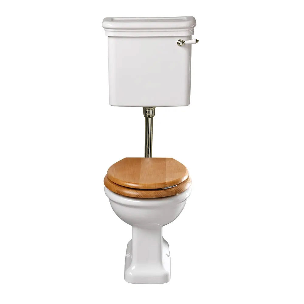 Imperial Etoile Low Level Toilet with Polished Nickel Fittings