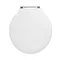 Imperial Etoile Standard Toilet Seat with Chrome Hinges - Gloss White Large Image