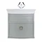 Imperial Etoile Verona Grey Ecru 530mm Wall Hung Vanity Unit Large Image