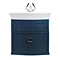 Imperial Etoile Verona Moseley Blue 530mm Wall Hung Vanity Unit Large Image