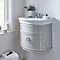 Imperial Etoile Verona White 530mm Wall Hung Vanity Unit Profile Large Image