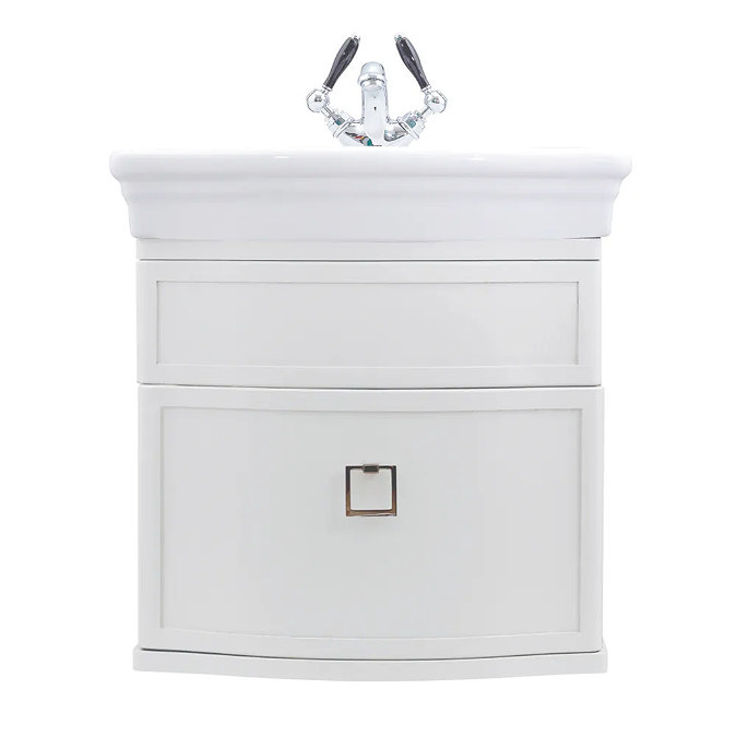 Imperial Etoile Verona White 530mm Wall Hung Vanity Unit Large Image