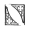 Imperial Ironbridge Chrome High Level Cistern Brackets (Pair) Large Image