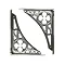 Imperial Ironbridge Polished Nickel High Level Cistern Brackets (Pair) Large Image