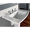 Imperial Radcliffe 600mm Medium Basin + Full Pedestal  Profile Large Image