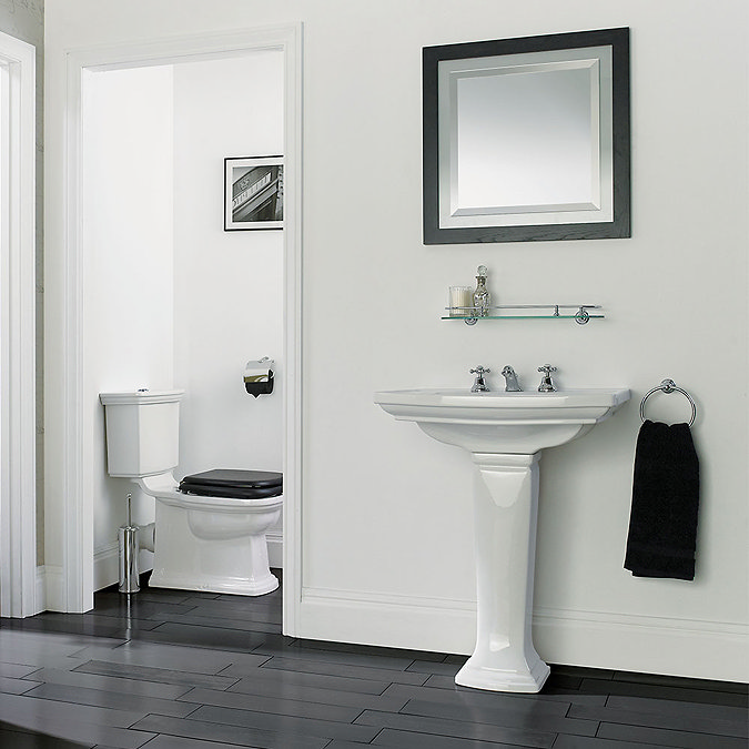 Imperial Radcliffe Close Coupled Toilet with Chrome Flush Lever