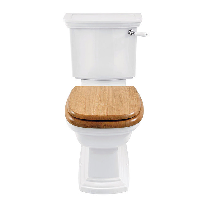 Imperial Radcliffe Close Coupled Toilet with Chrome Flush Lever Large Image