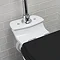 Imperial Radcliffe High Level Toilet with Ceramic Plate + Chrome Fittings  Profile Large Image