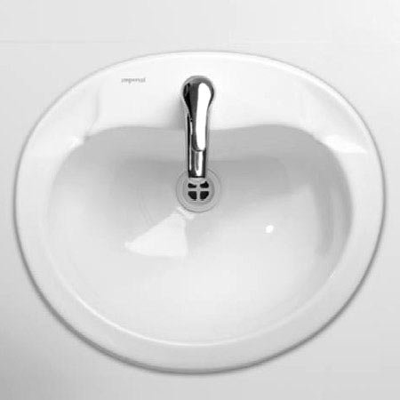 Impulse - June 510mm Inset Counter Basin - 1TH - 230351 Large Image