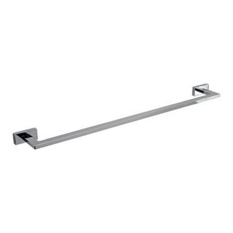Inda Lea 360mm Square Single Bar Towel Rail - A1818ACR Large Image