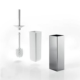 Inda - Lea Mai Way Toilet Brush & Holder - AV114A Large Image