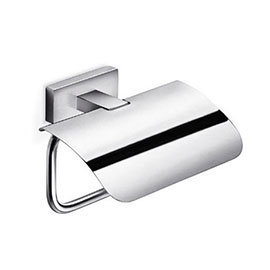 Inda - Lea Toilet Roll Holder with Cover - A1926A Medium Image