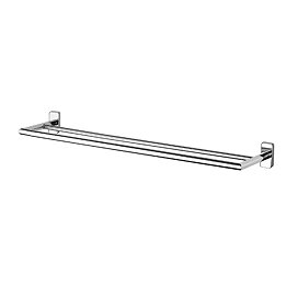 Inda - Storm 660mm Double Towel Rail - A0719C Large Image