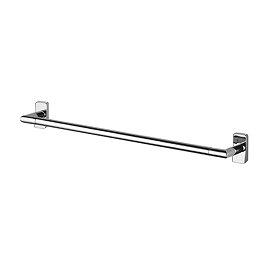 Inda - Storm Single Towel Rail - 2 x Size Options Large Image