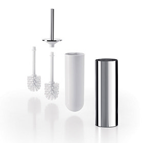 Inda - Touch Mai Love Toilet Brush & Holder with Spare Brush - AV014A Large Image