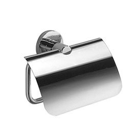 Inda - Touch Toilet Roll Holder with Cover - A4626B Medium Image