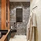 Industrial Metal Effect Wall and Floor Tiles - Grey - 300 x 600mm Feature Large Image