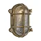 Industville 6" Bulkhead Outdoor & Bathroom Oval Light - Brass - BK-IP65-OWL6-B-SW-RB Profile Large