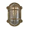 Industville 6" Bulkhead Outdoor & Bathroom Oval Light - Brass - BK-IP65-OWL6-B-SW-RB Large Image