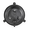 Industville 8" Bulkhead Outdoor & Bathroom Round Light - Black - BK-IP65-RWL8-BK-SW  Feature Large I