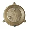 Industville 8" Bulkhead Outdoor & Bathroom Round Light - Brass - BK-IP65-RWL8-B-SW  Feature Large Im