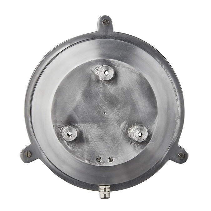 Industville 8" Bulkhead Outdoor & Bathroom Round Light - Gunmetal - BK-IP65-RWL8-GN-SW Feature Larg