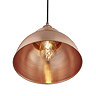 Industville Brooklyn 13" Copper Dome Pendant - Copper Holder - BR-DP13-C-CH Profile Large Image