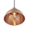 Industville Brooklyn 13" Copper Dome Pendant - Copper Holder - BR-DP13-C-CH  Profile Large Image