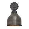 Industville Brooklyn 7" Cone Wall Light - Pewter - BR-CWL7-P-PH  Profile Large Image