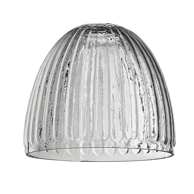 Industville Brooklyn 7" Glass Cone Pendant Light - Brass