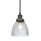Industville Brooklyn 7" Glass Cone Pendant Light - Pewter - BR-GLCP7-PH Large Image