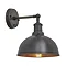 Industville Brooklyn 8" Dome Wall Light - Pewter & Copper - BR-DWL8-CP-PH Large Image