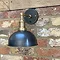 Industville Brooklyn 8" Dome Wall Light - Pewter - BR-DWL8-P-BH  Standard Large Image