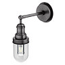 Industville Brooklyn Outdoor & Bathroom Wall Light - Pewter