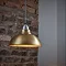 Industville Old Factory 12" Pendant - Brass - OF-P12-B-LPH  Profile Large Image