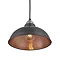Industville Old Factory 12" Pendant - Pewter & Copper - OF-P12-CP-LPH  Profile Large Image
