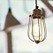 Industville Orlando 4" Wire Cage Pendant Light - Brass - OR-WCP4-B  Newest Large Image