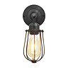 Industville Orlando 4" Wire Cage Wall Light - Pewter - OR-WCWL4-P  Profile Large Image