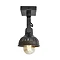 Industville Single Swivel Spotlight Flush Mount - Pewter - SW-SFM-S-P  Profile Large Image