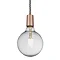 Industville Sleek Edison 1 Wire Pendant - Copper - SL-E1WP-C Large Image