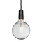 Industville Sleek Edison 1 Wire Pendant - Pewter - SL-E1WP-P Large Image