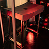 Insignia 1000 x 900mm Black Sauna & Steam Shower Cabin