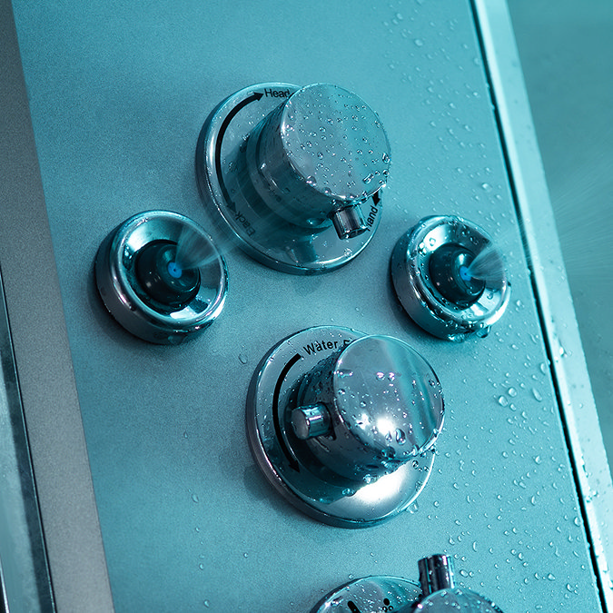 Insignia Platinum 1100 x 700mm Steam Shower Chrome Frame