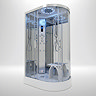 Insignia Platinum 1100 x 700mm Steam Shower Chrome Frame