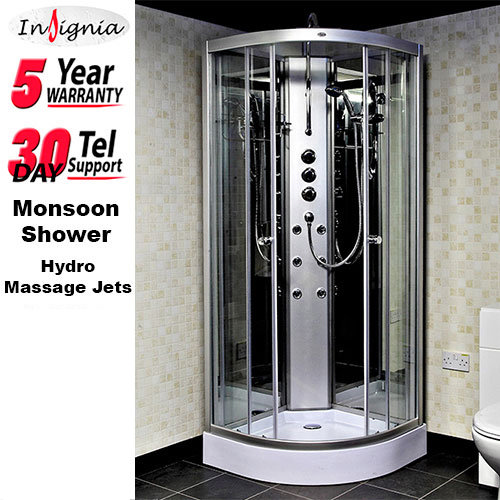 Insignia - Hydro-Massage Shower Cabin with Mirrored Backwalls - GT842 Large Image