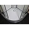 Insignia - Hydro-Massage Shower Cabin with White Backwalls - GT842W additional Large Image