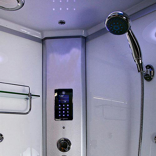 Insignia - Hydro-Massage Shower Cabin with White Backwalls - GT9002W  Feature Large Image