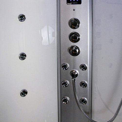 Insignia - Hydro-Massage Shower Cabin with White Backwalls - GT9002W  Standard Large Image