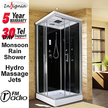 Insignia Hydro-Massage Shower Cabin - INS301 Profile Large Image